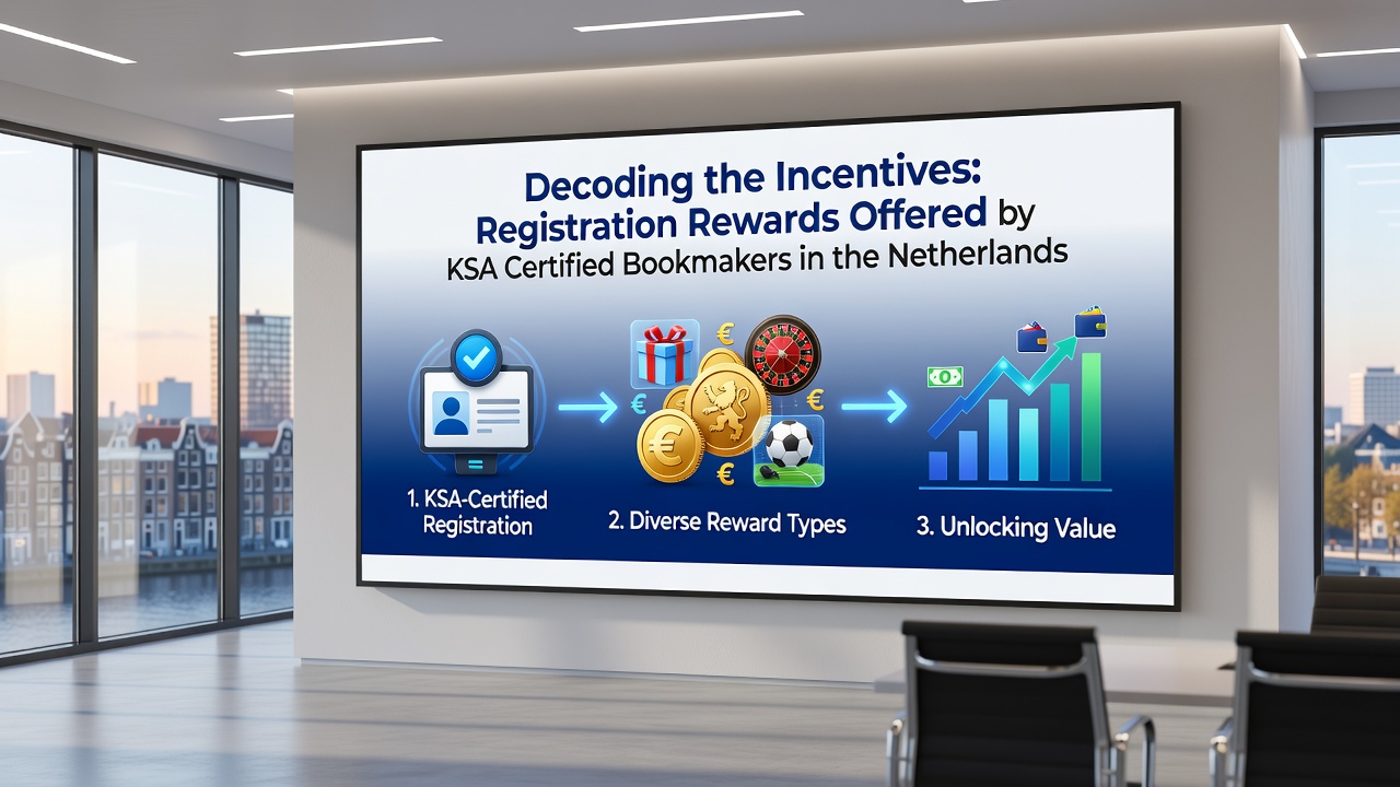 Vergelijking van registratie rewards en voorwaarden