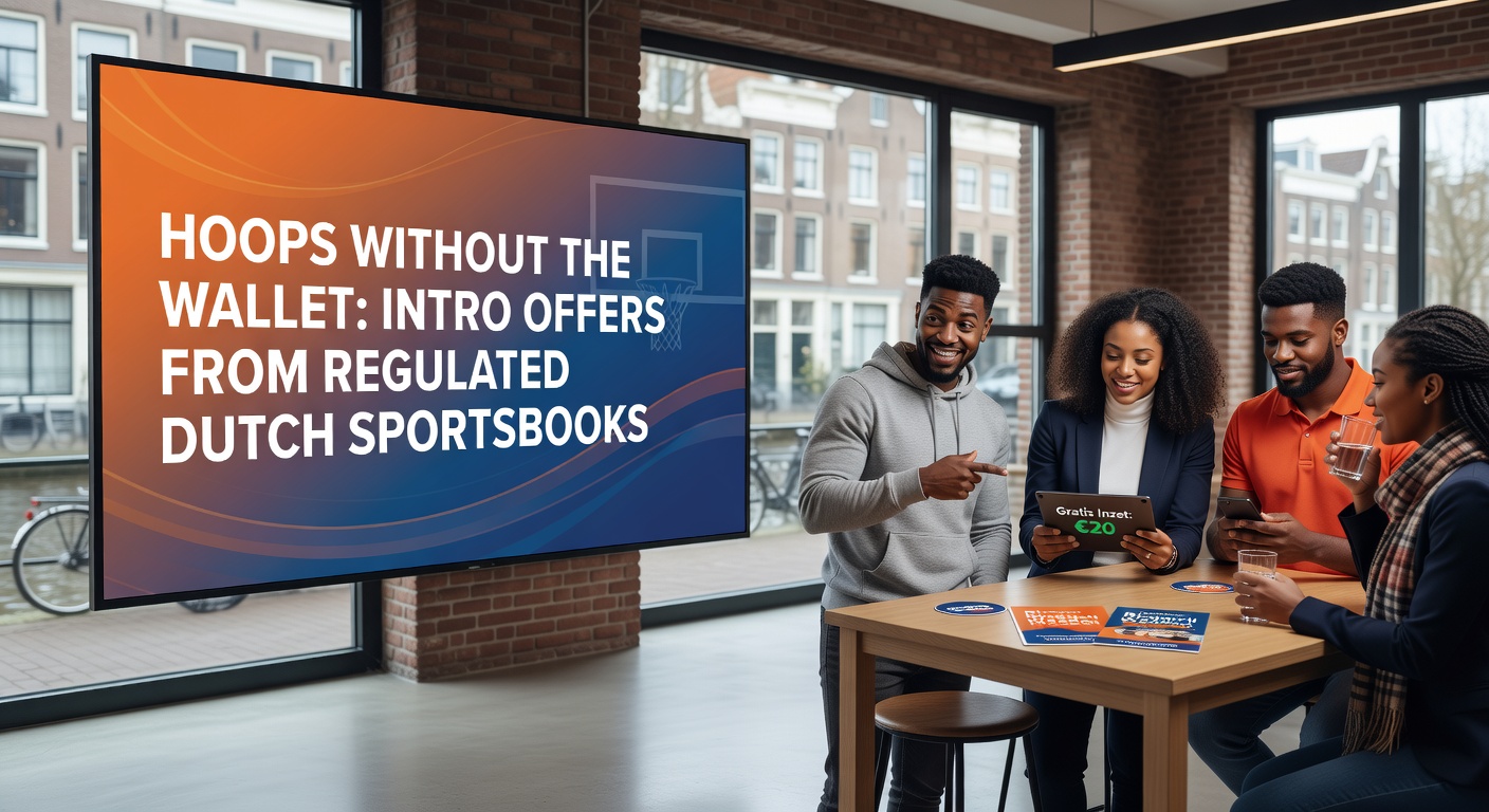 Overzicht van een Nederlands sportsbook-dashboard met gratis wedtokens voor basketbalwedstrijden, inclusief odds op NBA en DBL