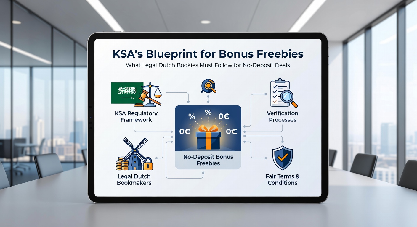 Overzicht van KSA-regels voor no-deposit bonussen bij Nederlandse bookmakers, met focus op compliance en spelerbescherming