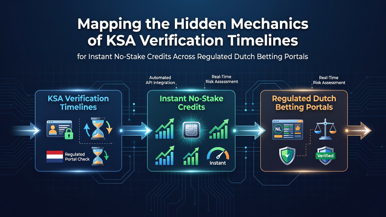 Overzicht van KSA-verificatietijdlijnen en verificatieprocessen voor no-stake credits bij Nederlandse bookmakers