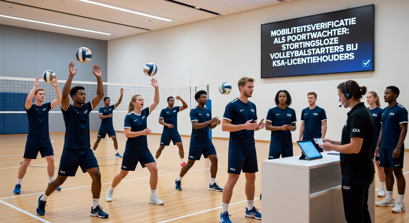 Volleybal free bet in actie: schermvoorbeeld van activatie na succesvolle mobiliteitscheck bij een KSA-licentiehouder