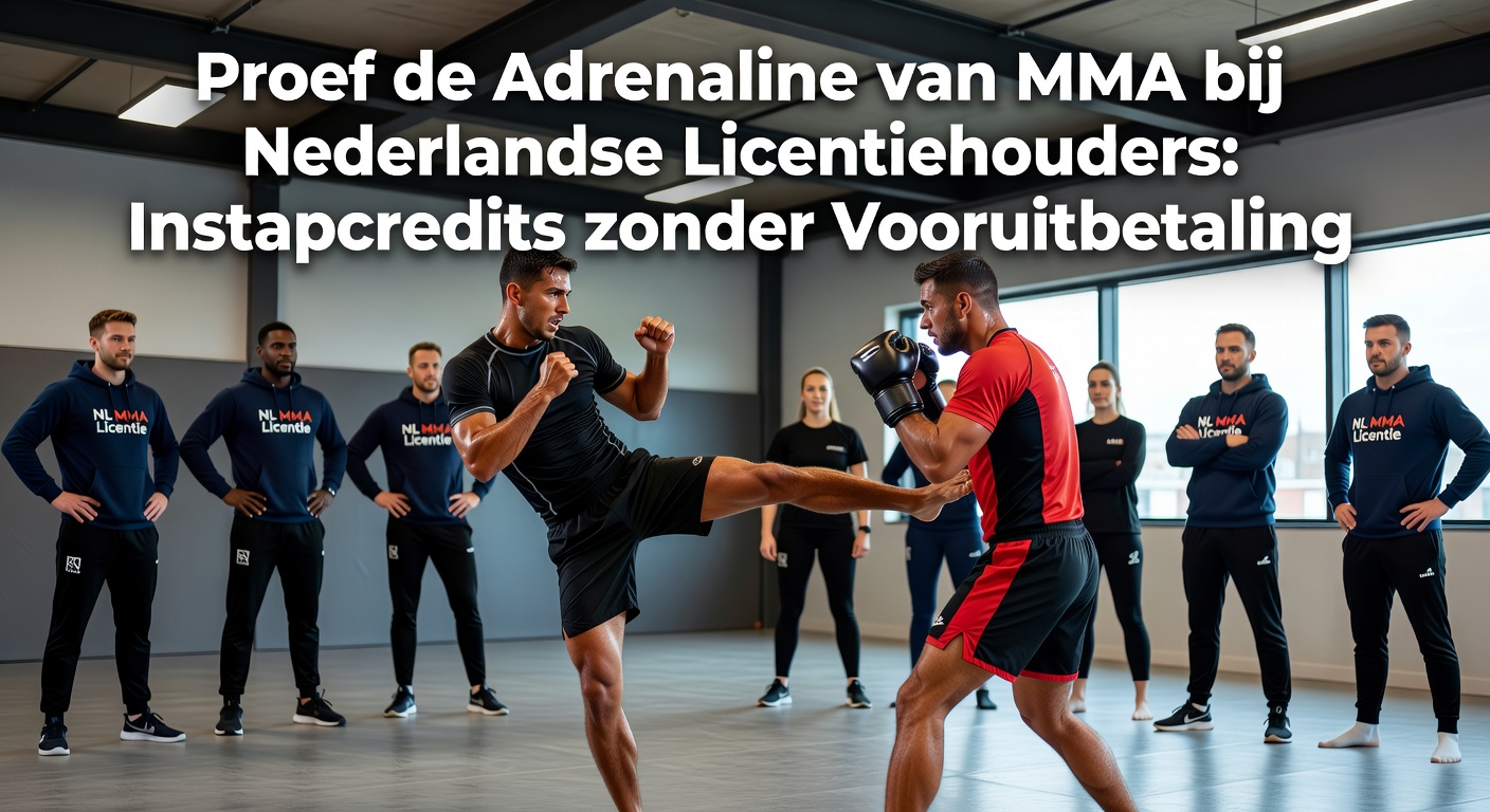 Overzicht van een Nederlands wedplatform met MMA-wedopties, bonussen en live streams zichtbaar op het scherm