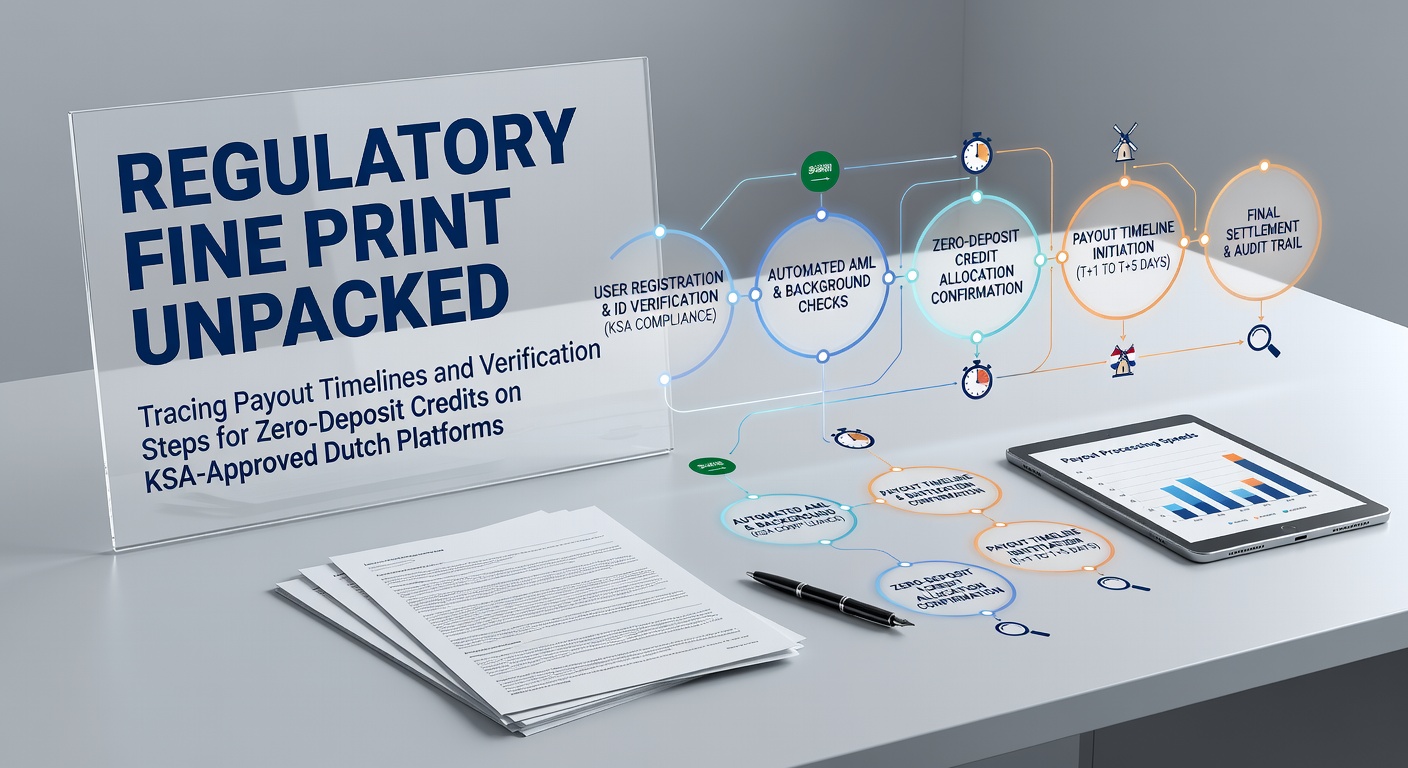 Overzicht van verificatieprocedures en uitbetalingsroutes voor no-deposit credits bij KSA-gereguleerde platforms in Nederland