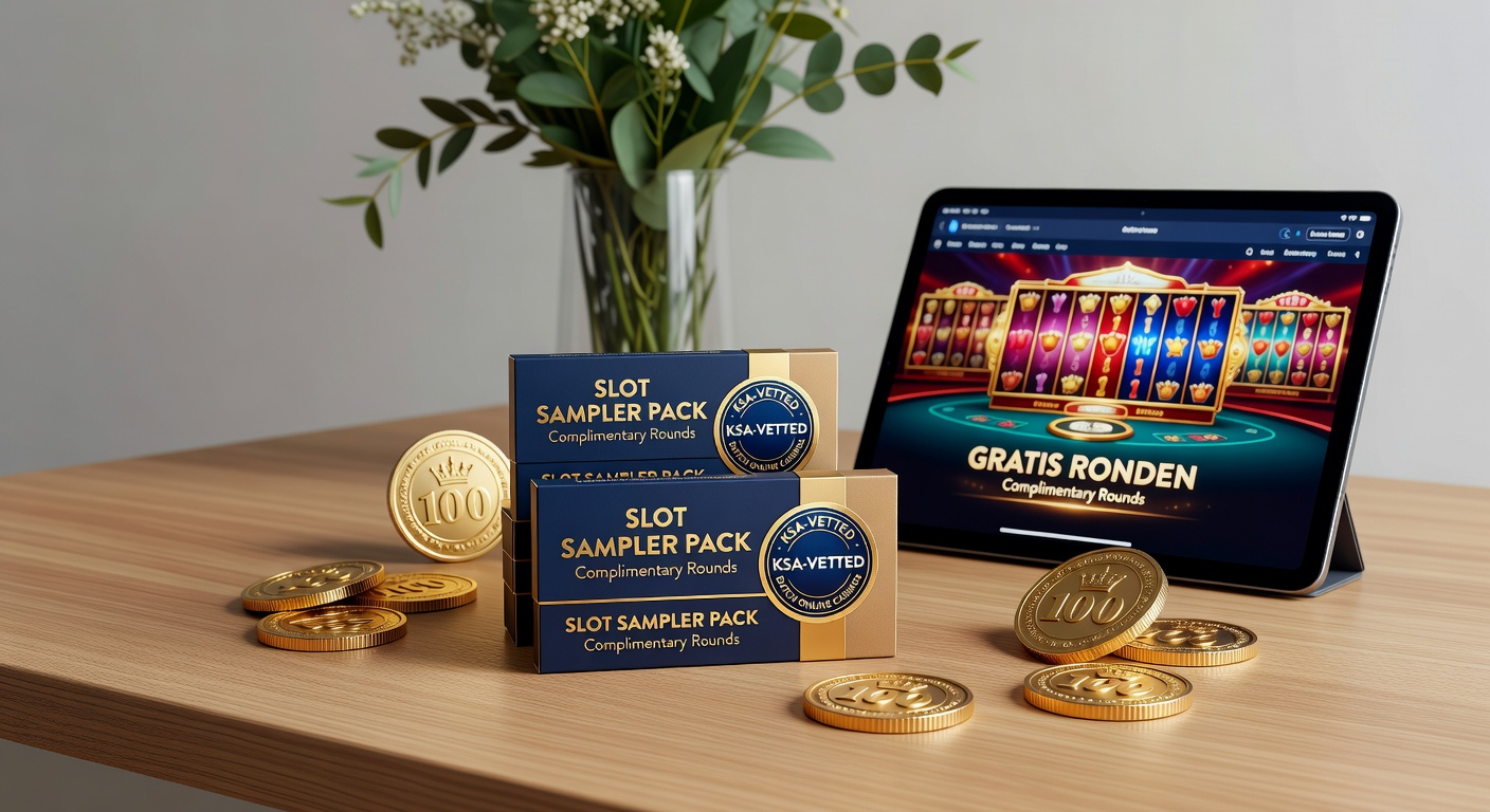 Voorbeeld van een slot sampler pack interface met meerdere gokkast thumbnails en gratis spins teller op een mobiel casino scherm