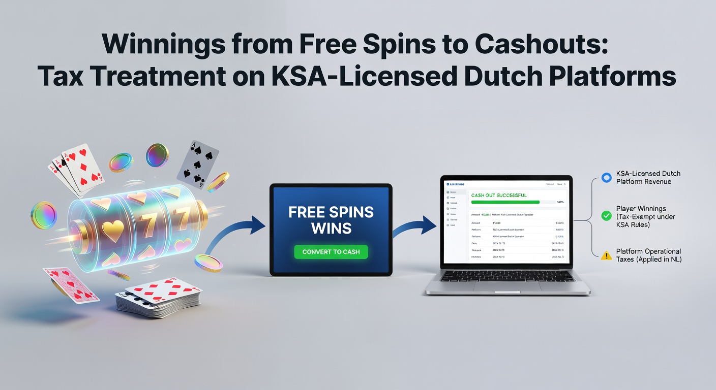 Grafiek met free spins winsten en belastingstromen op een Nederlands casino platform